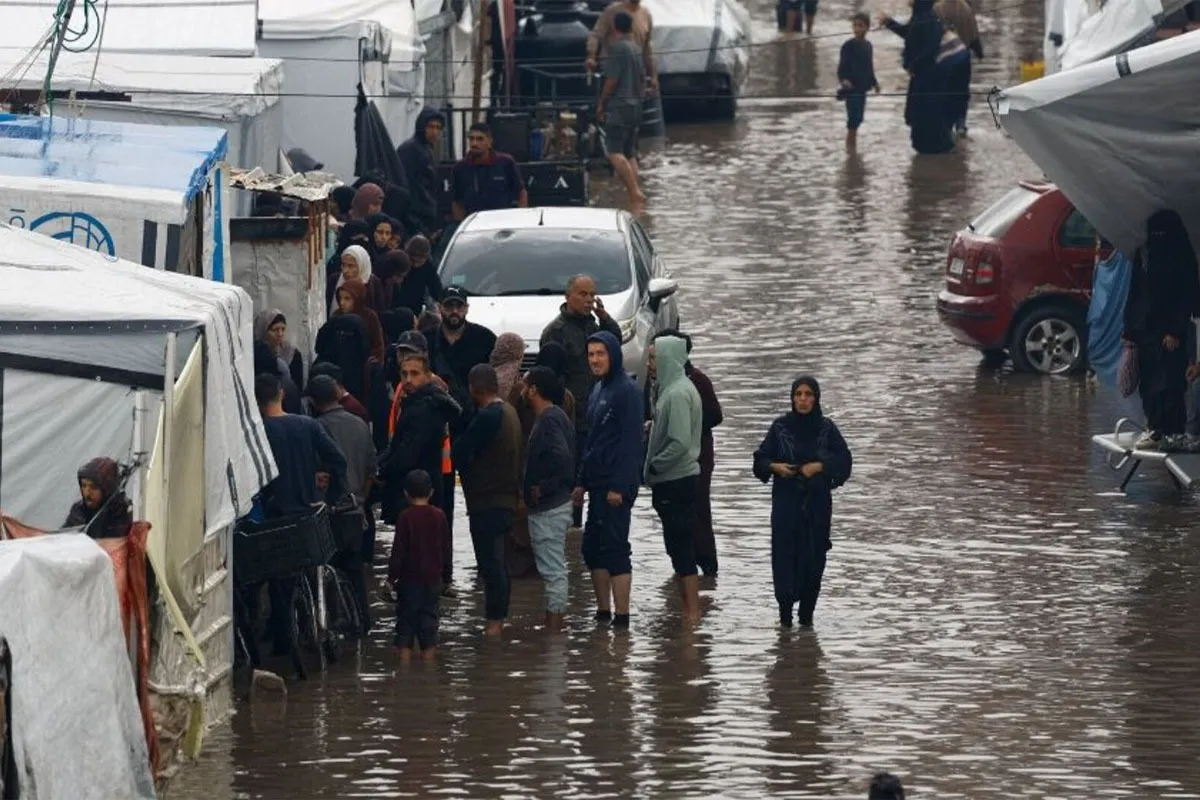 هشدار درباره ۲۸۸هزار خانواده بی‌سرپناه در شرایط نامناسب جوی غزه