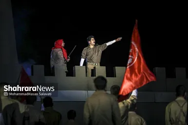 گزارش تصویری | نمایش میدانی و رزمی «۱۸۰۰۱» در مشهد