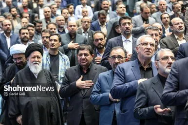 عکس‌هایی از آیین بهره‌برداری و آغاز عملیات اجرایی ۱۰۹ پروژه سفر رئیس‌جمهور شهید به مشهد