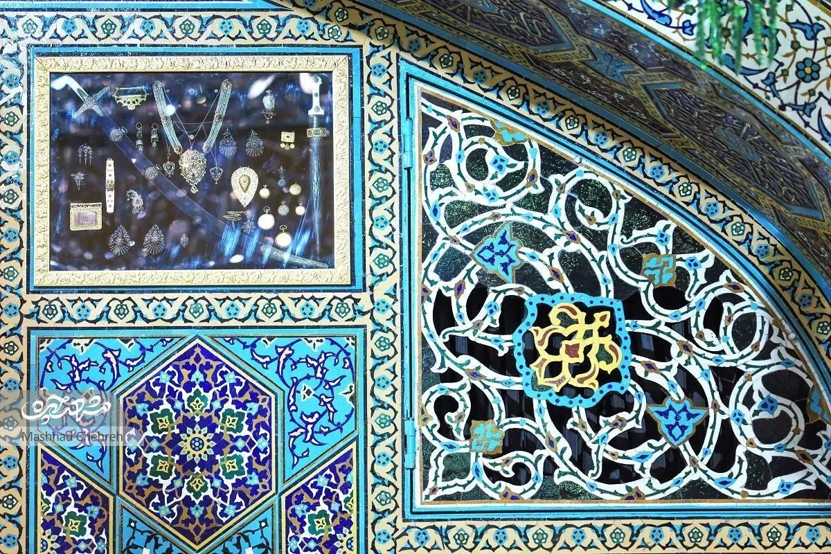 تصاویری بی‌مانند از جلوه‌های هنر در حرم