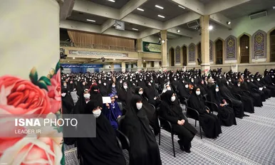 دیدار جمعی از بانوان فرهیخته کشور با مقام معظم رهبری