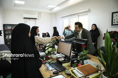 بازدید جمعی از مسئولین شهری و استانی مشهدمقدس از موسسه فرهنگی شهرآرا (۵) (۱۷ مرداد ۱۴۰۳)