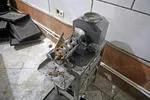 رها سازی انگشتان دست کارگر جوان مشهدی از داخل چرخ گوشت صنعتی + تصاویر