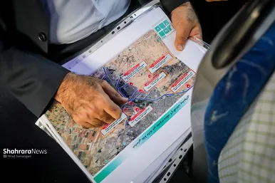 گزارش تصویری | بازدید مدیران استانی، ستاد بحران استان و مدیران شهرداری از مسیل‌ها و ارتفاعات جنوبی مشهد