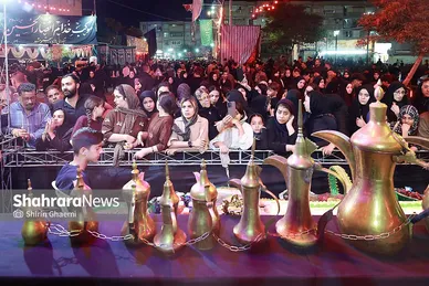 گزارش تصویری | عزاداری شب هشتم محرم در شهرک عرب‌ها ـ مشهد