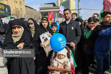 گزارش تصویری | تجلی اتحاد ملی و پایبندی خانوادگی در حماسه ۲۲ بهمن