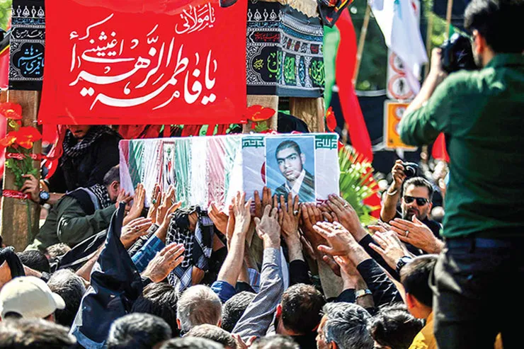 وداع صادقیون با سربازان وطن