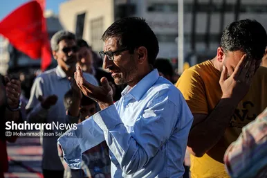 جشن مردمی بیعت با امام زمان (عج) در مشهد
