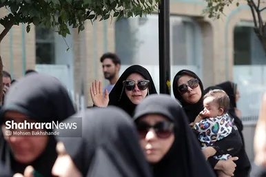 گزارش تصویری | تشییع پیکر ۴ شهید حملات رژیم صهیونیستی، در مشهد (۹ تیر ۱۴۰۴)