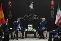 رئیس مجلس ایران در دیدار با همتای قرقیز: روز‌های جنگ است که دوست و دشمن را نمایان می‌کند