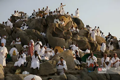 عکس‌هایی از زائران بیت الله الحرام در سرزمین وحی