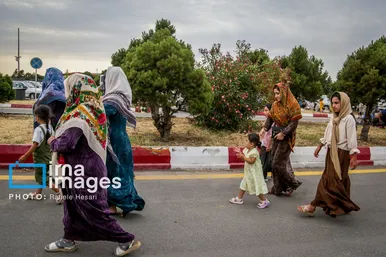 گزارش تصویری | آیین «قارشیلاماق حاجی‌لاردان»