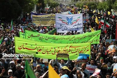 راهپیمایی روز جهانی قدس در مشهد