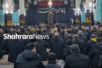 اجتماع هیئت‌های مذهبی مهاجران افغانستانی مقیم مشهد در روز شهادت حضرت زهرا(س)