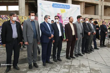 کاروان‌های گل دوچرخه‌سوار منتظران بهار