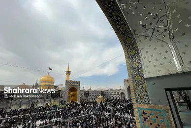عزاداری روز شهادت امام رضا علیه اسلام در مشهد