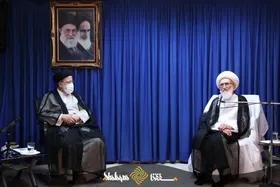 دیدار رییس&zwnj;جمهور منتخب با آیات عظام علوی گرگانی، نوری همدانی و سبحانی