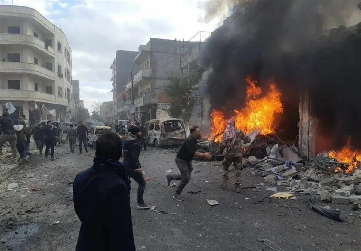 وقوع انفجار در شهر حلب (۲۹ آذر ۱۴۰۴)