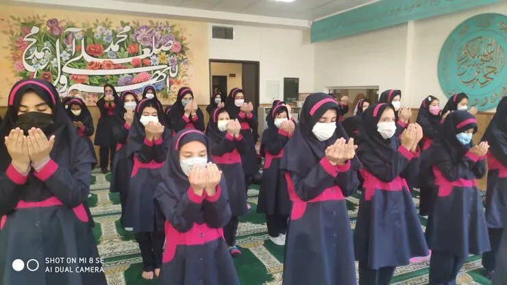 دست‌‌نوشته‌ی هستی نیک‌صفتی، دانش‌آموز پایه‌ی پنجمی درباره‌ی آثار ماه مبارک رمضان