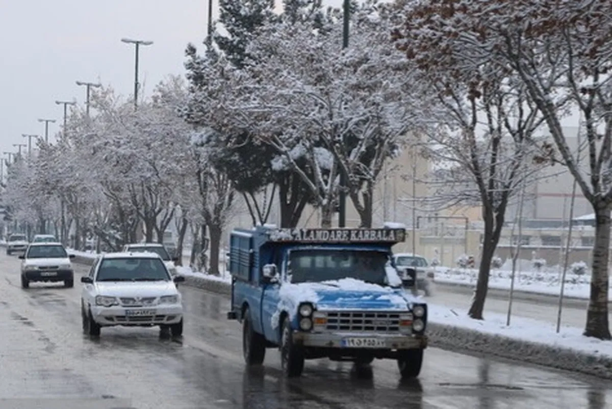 آخرین وضعیت ترافیکی معابر مشهد پس از بارش برف (۲۶ دی ۱۴۰۴)