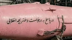 درخواست دختربچه از فرمانده هوافضای سپاه برای فرستادن موشک صورتی، انیمه شد + فیلم