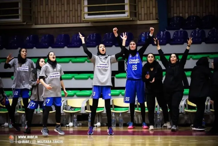 هت تریک گروه بهمن در فینال لیگ برتر بسکتبال زنان