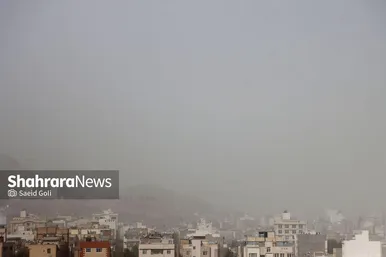 گزارش تصویری | آلودگی هوا در مشهد (۲۲ مهر ۱۴۰۴)