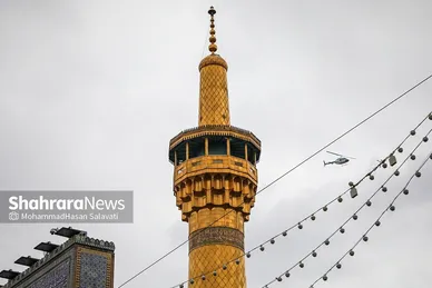 تحویل سال ۱۴۰۳ در حرم مطهر امام رضا (ع) و خیابان‌های منتهی به حرم