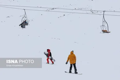 گزارش تصویری | افتتاح پیست اسکی توچال