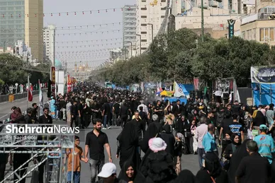 گزارش تصویری | آیین باشکوه جاماندگان اربعین در مشهد
