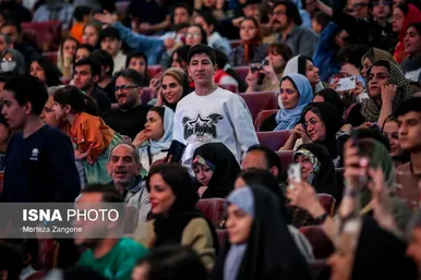 گزارش تصویری | اکران عمومی آخرین قسمت سریال پایتخت در برج میلاد