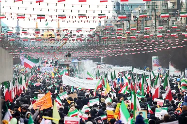 راهپیمایی 22 بهمن در مشهد 3