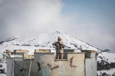 مرزبانان وطن در زمستان