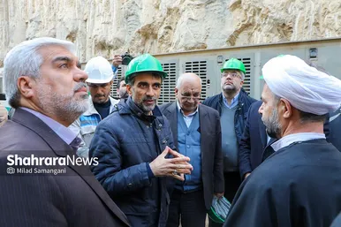 بازدید مدیران شهری و مسئولان قضایی از خط ۴ مترو