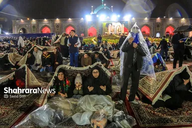 گزارش تصویری | مراسم احیای سومین شب قدر در حرم مطهر امام رضا (ع)