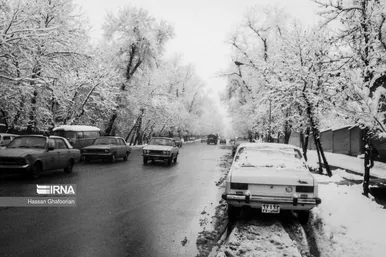 عکس‌هایی از برف سال ۱۳۴۲
