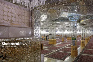 هنر معماری اسلامی در رواق دارالمرحمه حرم مطهر رضوی