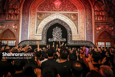 گزارش تصویری | مراسم عزاداری شام شهادت امام حسن مجتبی (ع) و رحلت پیامبر اکرم (ص) در حرم مطهر رضوی
