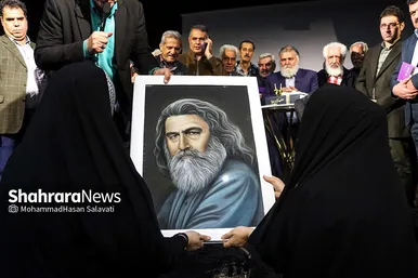 مراسم بزرگداشت استاد علی آزادنیا پیشکسوت تئاتر و سینما