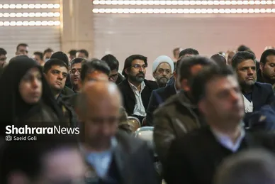گزارش تصویری | آیین بهره‌برداری از پروژه‌های ساماندهی حوزه زرکش مشهد (۱۵ دی ۱۴۰۳)