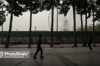 تداوم وزش باد شدید و خیزش گردوخاک در خراسان رضوی | کیفیت هوای مشهد ناسالم است (٢ مردادماه ١۴٠٢)