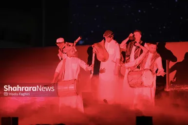 گزارش تصویری | نخستین رویداد ملی نورنما و جشن بزرگ عیدانه در عرصه میدان شهدا مشهد