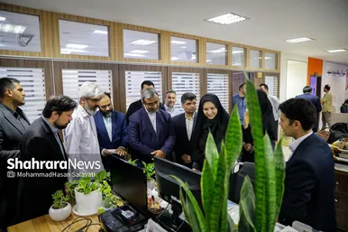 بازدید استاندار خراسان رضوی از موسسه فرهنگی شهرآرا