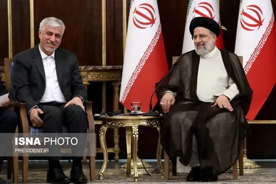 دیدار ملی‌پوشان فوتبال ایران با رییس جمهور
