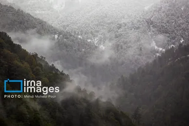 ایران زیباست | برف پاییزی در مازندران