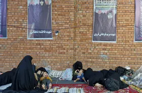 راه اندازی موکبی به یاد مادر و دختر شهید مشهدی در کربلا