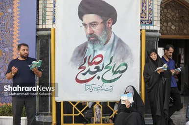 گزارش تصویری | مراسم پر فیض دعای عرفه در حرم مطهر رضوی | سه شنبه ۵ خرداد ۱۴۰۵