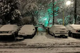 هشدار و آماده&zwnj;باش مدیریت بحران تهران برای بارش سنگین برف (۲۲ بهمن ۱۴۰۱)