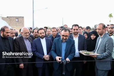 آیین بازگشایی و افتتاح بلوار بصیرت