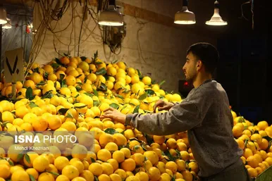 ایران زیباست | شب یلدا بازار همدان